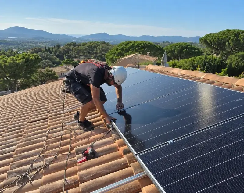 Installateur panneaux solaires Montesquieu-des-Albères — pose photovoltaïque sur toiture