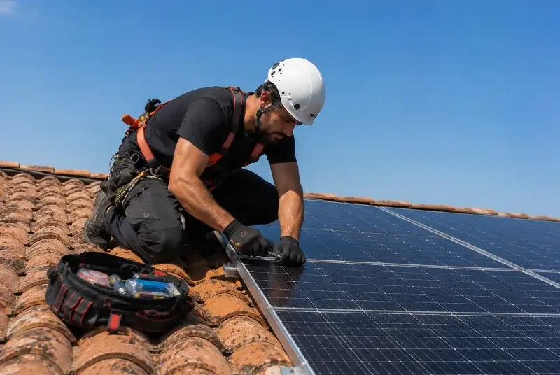 Maintenance et monitoring de panneaux solaires à Montesquieu-des-Albères